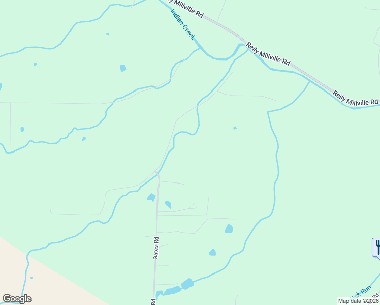 map of restaurants, bars, coffee shops, grocery stores, and more near 464 Gates Road in Hamilton