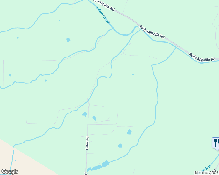 map of restaurants, bars, coffee shops, grocery stores, and more near 464 Gates Road in Hamilton