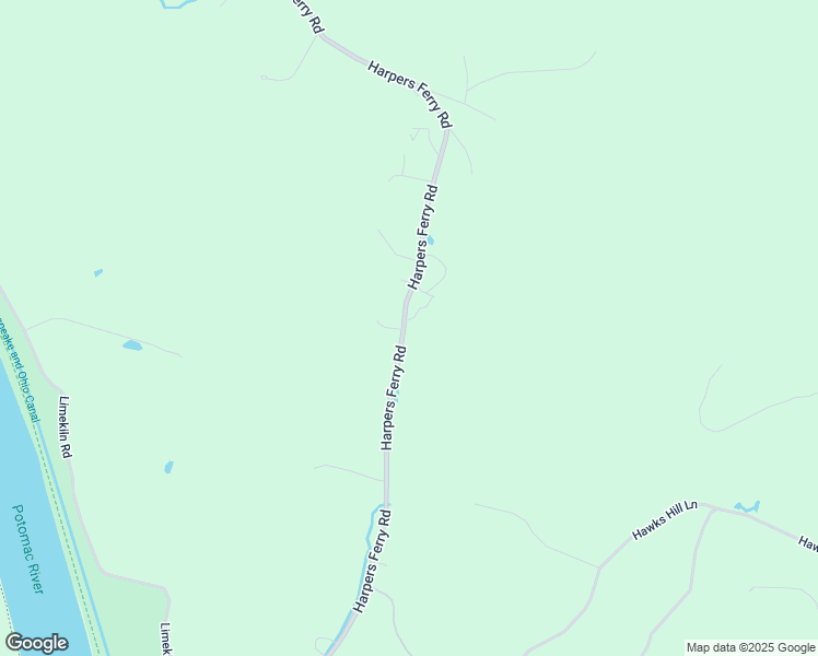 map of restaurants, bars, coffee shops, grocery stores, and more near 3203 Harpers Ferry Road in Sharpsburg