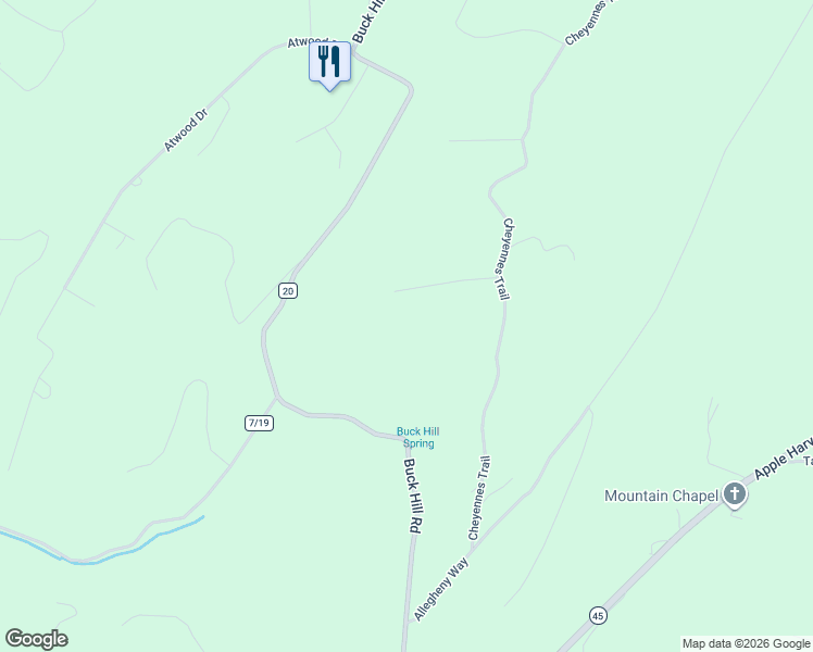 map of restaurants, bars, coffee shops, grocery stores, and more near 191 Apprentice Way in Gerrardstown