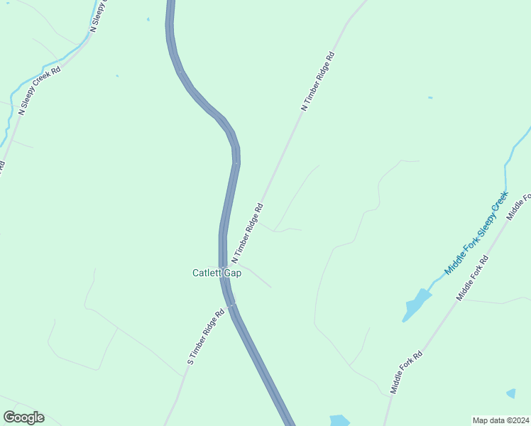 map of restaurants, bars, coffee shops, grocery stores, and more near 248 North Timber Ridge Road in Cross Junction