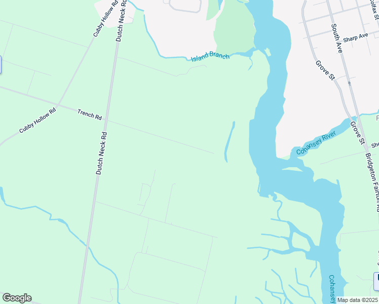 map of restaurants, bars, coffee shops, grocery stores, and more near 72 Gilmore Road in Bridgeton