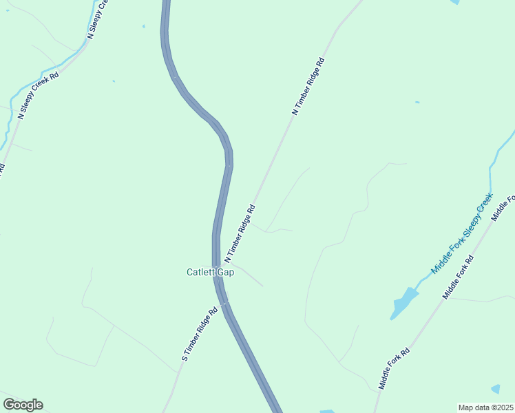 map of restaurants, bars, coffee shops, grocery stores, and more near 248 North Timber Ridge Road in Cross Junction