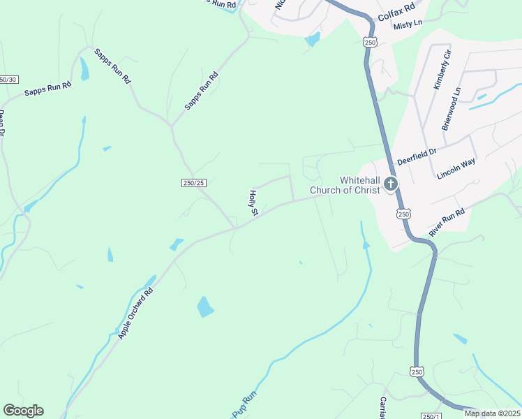 map of restaurants, bars, coffee shops, grocery stores, and more near 186 Apple Valley Rd in Fairmont