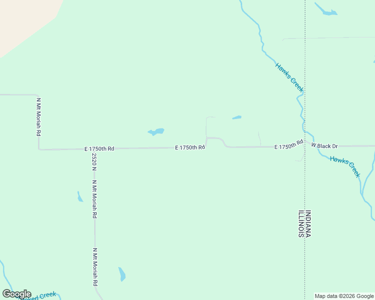 map of restaurants, bars, coffee shops, grocery stores, and more near 25624 East 1750th Road in Marshall
