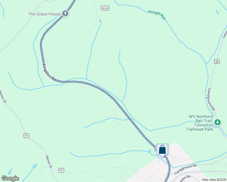 map of restaurants, bars, coffee shops, grocery stores, and more near 7418 South Preston Highway in Tunnelton