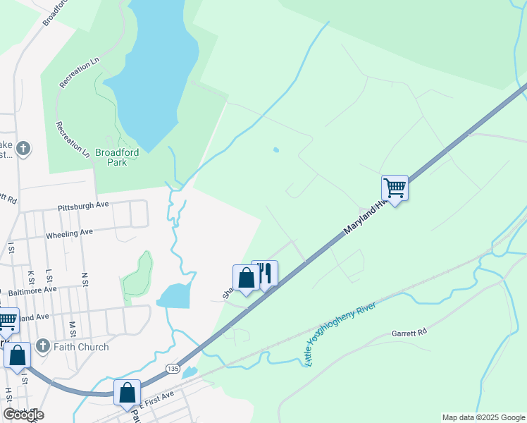 map of restaurants, bars, coffee shops, grocery stores, and more near 205 Fibiwee Lane in Oakland