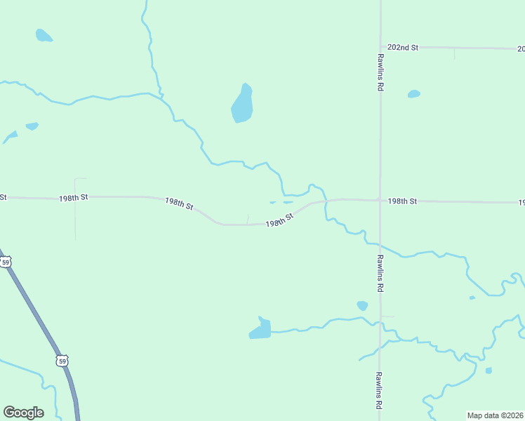 map of restaurants, bars, coffee shops, grocery stores, and more near 15254 198th Street in Nortonville