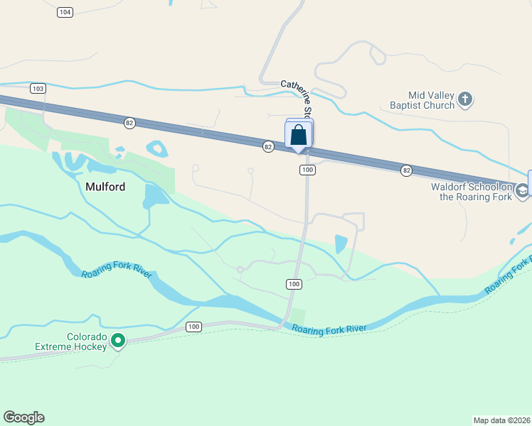 map of restaurants, bars, coffee shops, grocery stores, and more near 156 Equestrian Way in Carbondale