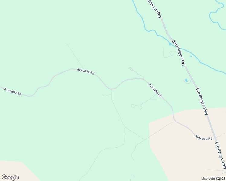 map of restaurants, bars, coffee shops, grocery stores, and more near Avacado Road in Bangor