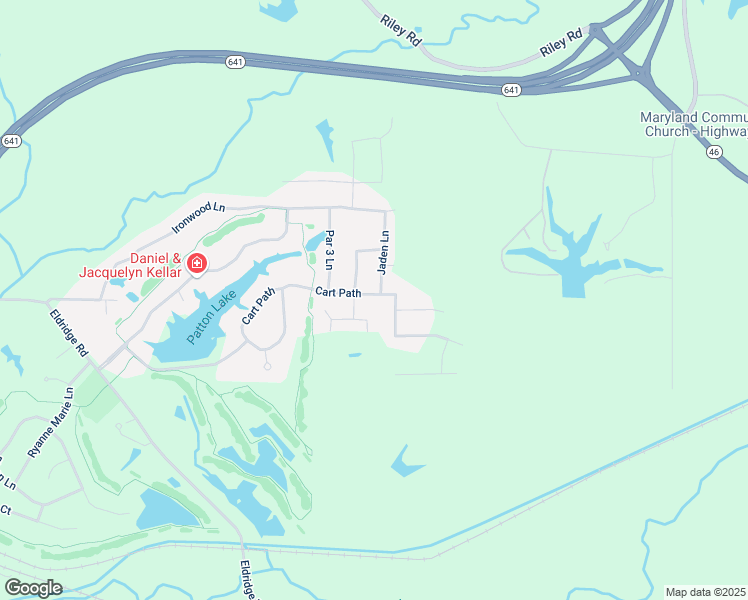 map of restaurants, bars, coffee shops, grocery stores, and more near 4587 Cart Path in Terre Haute
