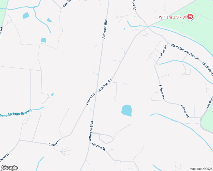 map of restaurants, bars, coffee shops, grocery stores, and more near 6215 South Clifton Road in Frederick