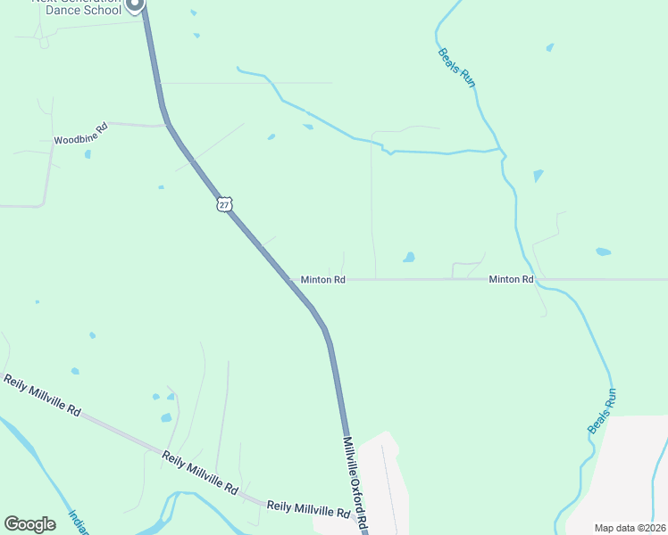 map of restaurants, bars, coffee shops, grocery stores, and more near 3236 Minton Road in Hamilton
