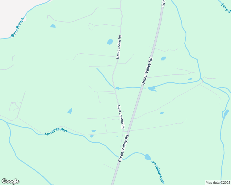 map of restaurants, bars, coffee shops, grocery stores, and more near 6330 New London Road in New Market