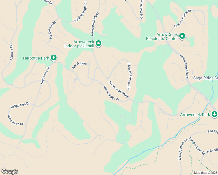 map of restaurants, bars, coffee shops, grocery stores, and more near 10129 Indian Ridge Drive in Reno