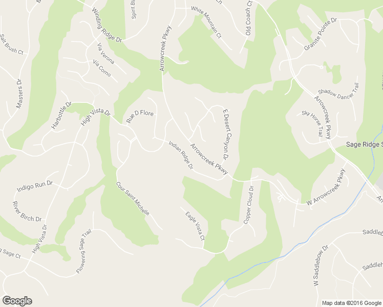 map of restaurants, bars, coffee shops, grocery stores, and more near 10129 Indian Ridge Drive in Reno