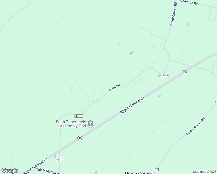 map of restaurants, bars, coffee shops, grocery stores, and more near 939 Loop Road in Gerrardstown