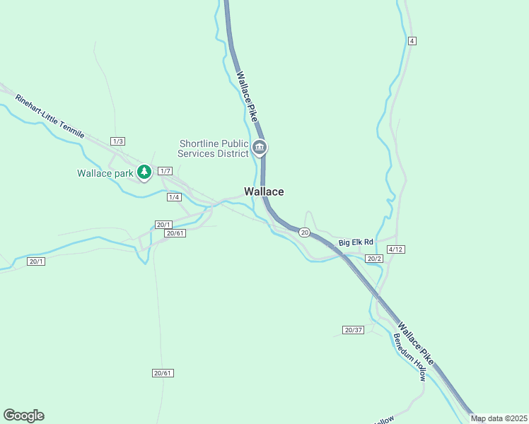 map of restaurants, bars, coffee shops, grocery stores, and more near 56 Middlebourne Rd in Wallace