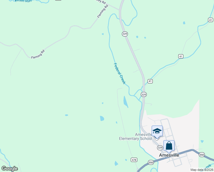 map of restaurants, bars, coffee shops, grocery stores, and more near in Amesville