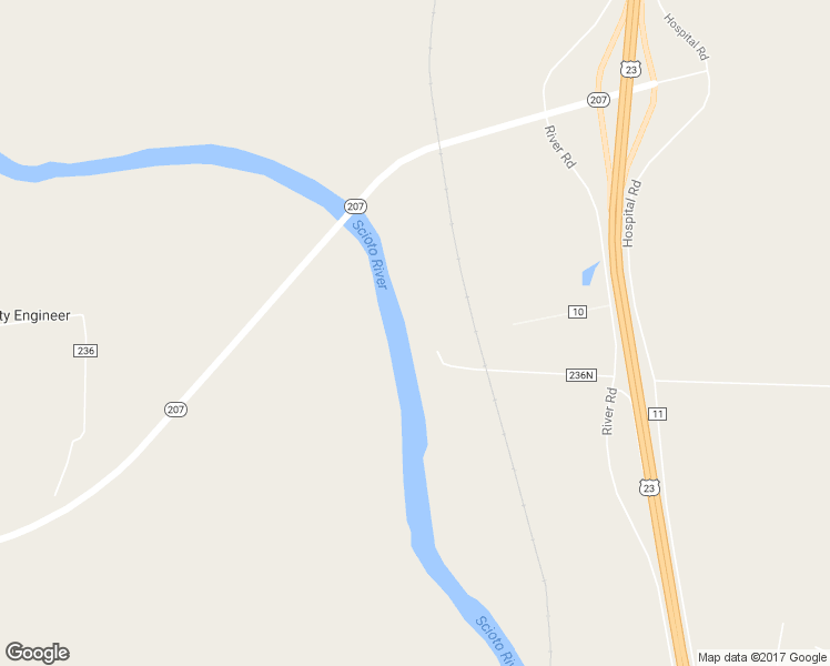 map of restaurants, bars, coffee shops, grocery stores, and more near 51 Delano Road in Chillicothe