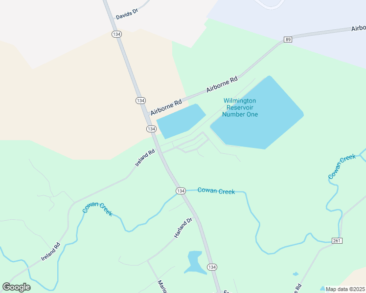 map of restaurants, bars, coffee shops, grocery stores, and more near 2907 Ohio 134 in Wilmington