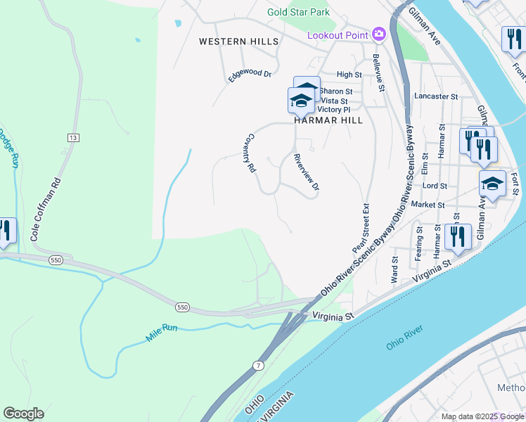 map of restaurants, bars, coffee shops, grocery stores, and more near 100 Summerset Drive in Marietta