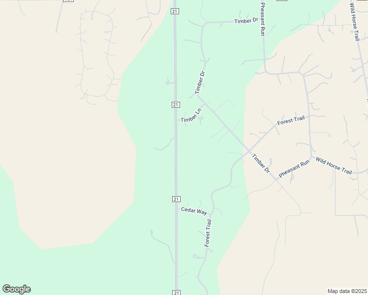 map of restaurants, bars, coffee shops, grocery stores, and more near 37222-37390 County Road 21 in Elizabeth