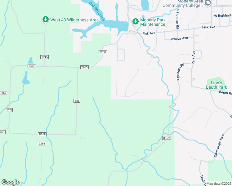 map of restaurants, bars, coffee shops, grocery stores, and more near 727 Greenbrier Road in Moberly