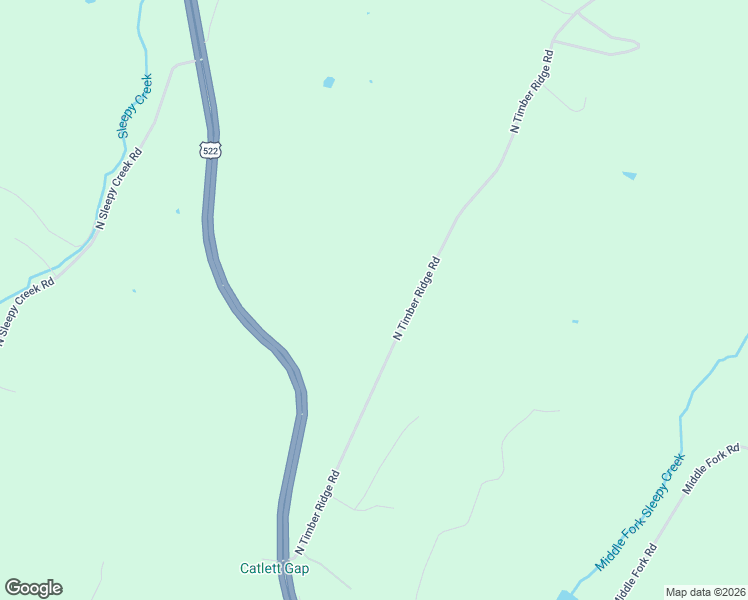 map of restaurants, bars, coffee shops, grocery stores, and more near 463 North Timber Ridge Road in Cross Junction