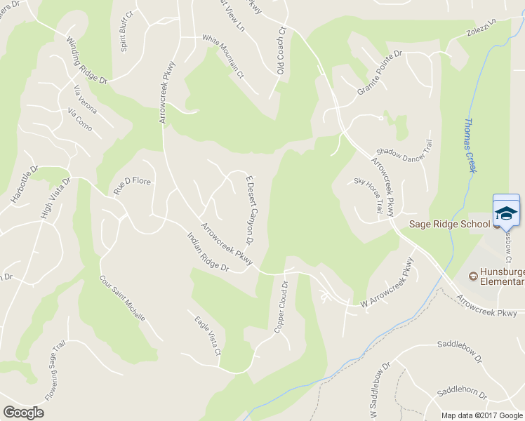 map of restaurants, bars, coffee shops, grocery stores, and more near 10071 East Desert Canyon Drive in Reno