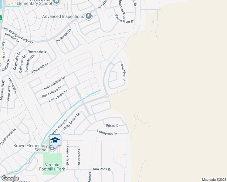 map of restaurants, bars, coffee shops, grocery stores, and more near 3028 Country Wind Lane in Reno