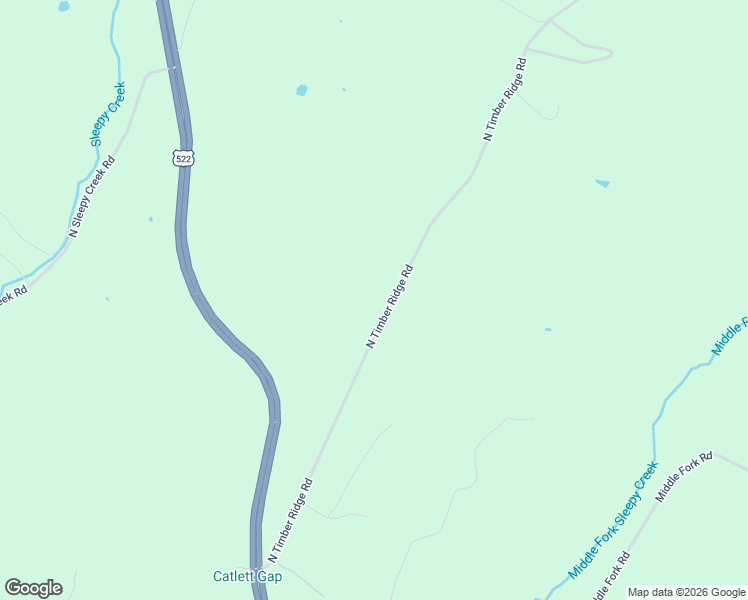 map of restaurants, bars, coffee shops, grocery stores, and more near 463 North Timber Ridge Road in Cross Junction