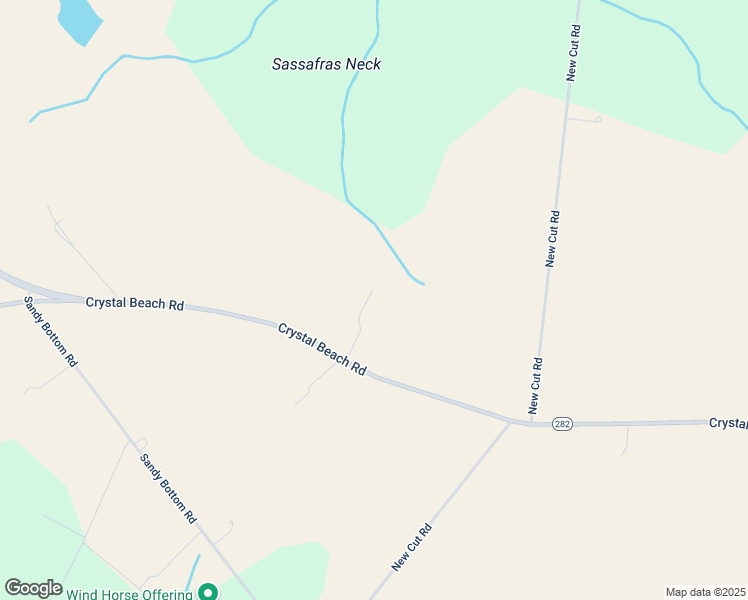 map of restaurants, bars, coffee shops, grocery stores, and more near 787 Crystal Beach Road in Earleville