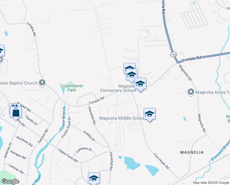 map of restaurants, bars, coffee shops, grocery stores, and more near 798 Trimble Road in Harford County