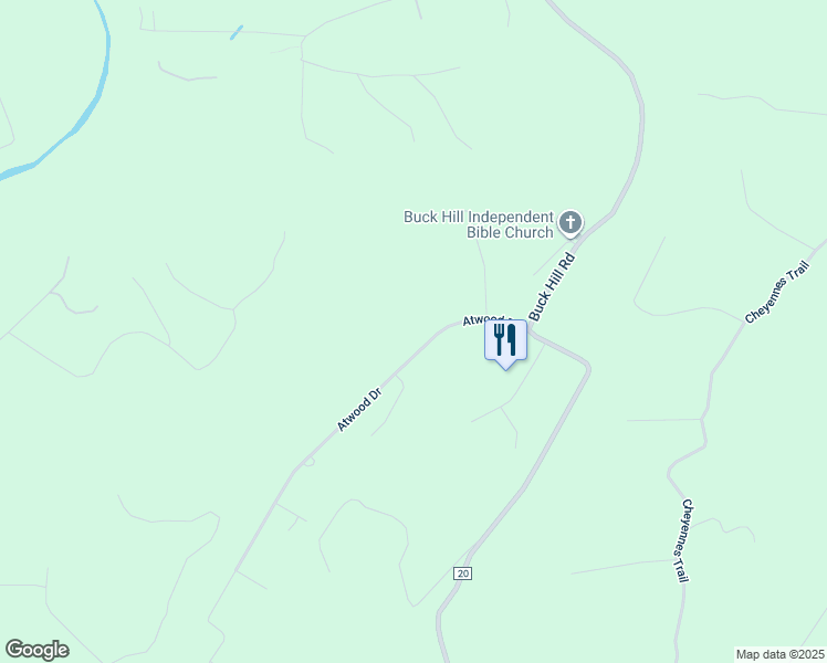 map of restaurants, bars, coffee shops, grocery stores, and more near 228 Atwood Drive in Gerrardstown