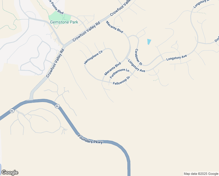 map of restaurants, bars, coffee shops, grocery stores, and more near 3365 Drummond Circle in Castle Rock