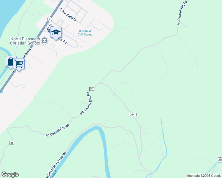 map of restaurants, bars, coffee shops, grocery stores, and more near Fish Pot in Saint Marys