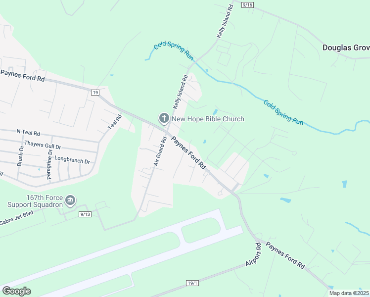 map of restaurants, bars, coffee shops, grocery stores, and more near 1011 Paynes Ford Road in Martinsburg