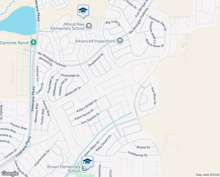 map of restaurants, bars, coffee shops, grocery stores, and more near 2213 Kate's Bridge Drive in Reno
