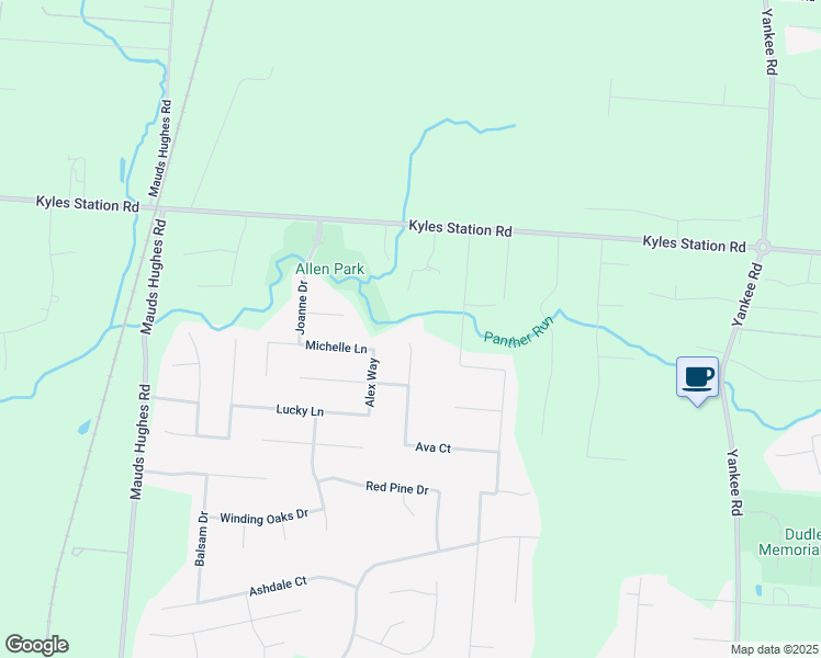 map of restaurants, bars, coffee shops, grocery stores, and more near 5536 Ava Court in Butler County