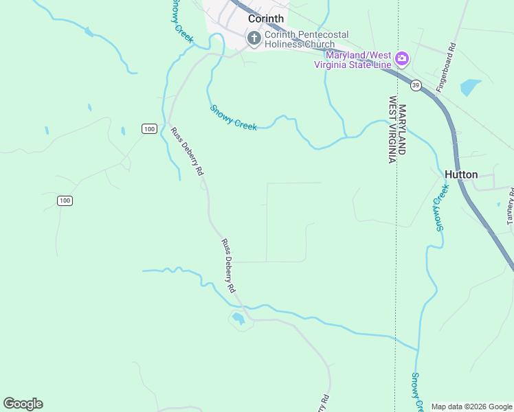 map of restaurants, bars, coffee shops, grocery stores, and more near 187 Hemlock Ridge Road in Terra Alta