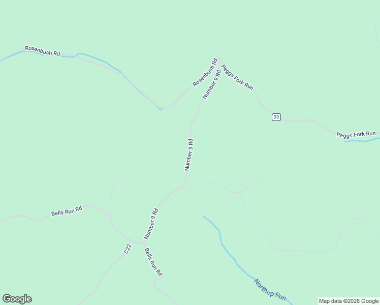 map of restaurants, bars, coffee shops, grocery stores, and more near Number 9 Road in Washington County