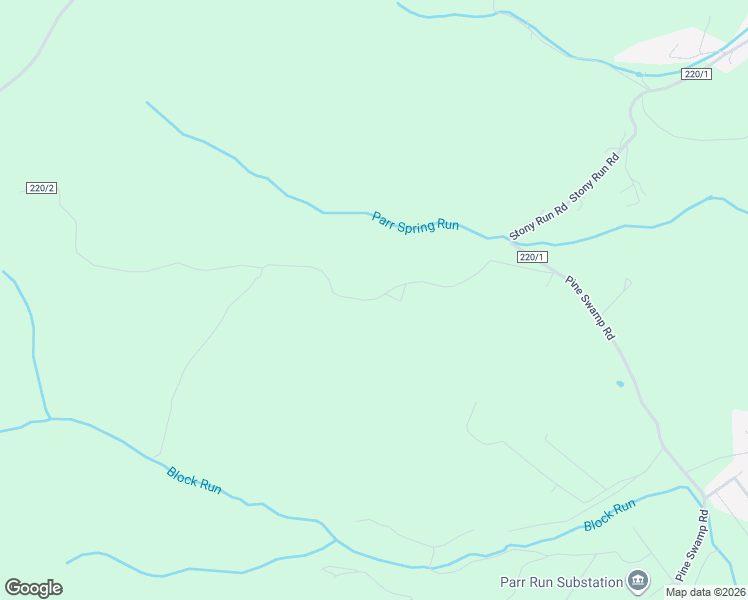 map of restaurants, bars, coffee shops, grocery stores, and more near Pine Swamp Road in Keyser