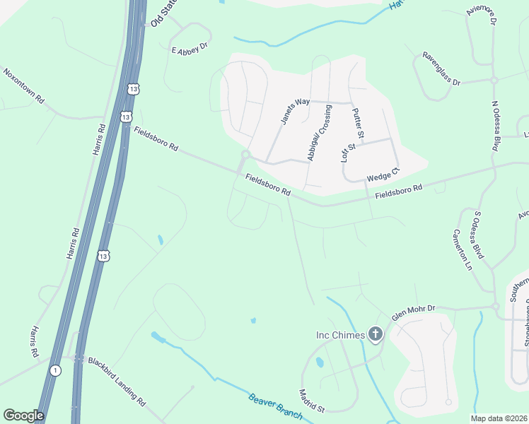 map of restaurants, bars, coffee shops, grocery stores, and more near 307 Courtly Road in Townsend