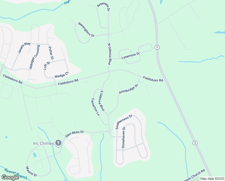 map of restaurants, bars, coffee shops, grocery stores, and more near 187 Avonbridge Drive in Townsend