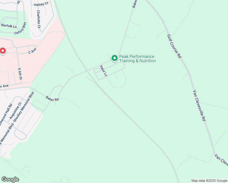 map of restaurants, bars, coffee shops, grocery stores, and more near Valor Ln in Berkeley County