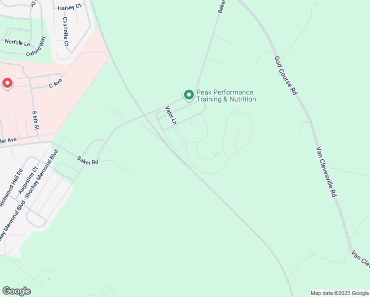 map of restaurants, bars, coffee shops, grocery stores, and more near Valor Lane in Berkeley County