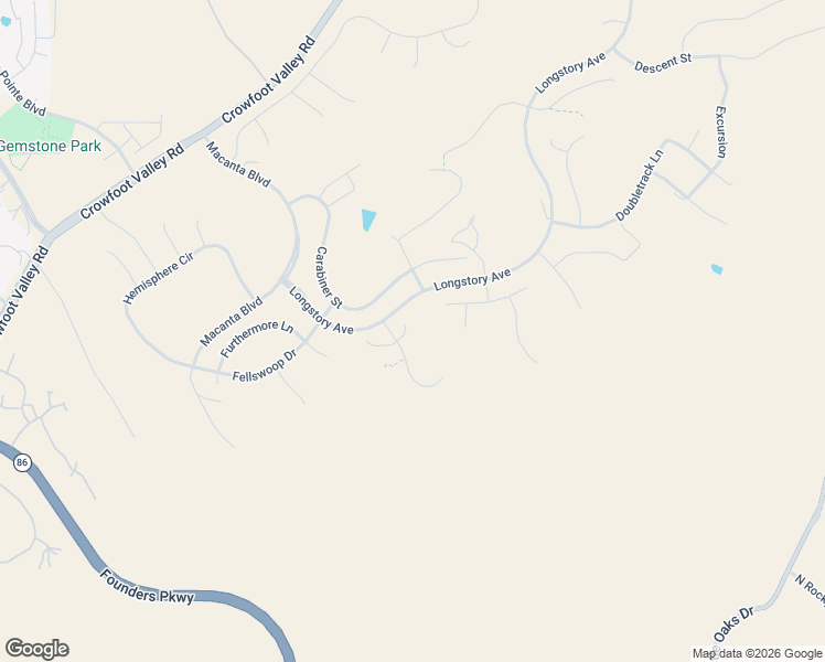 map of restaurants, bars, coffee shops, grocery stores, and more near 3261 Tannahill Lane in Castle Rock