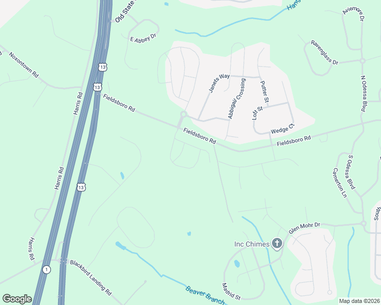 map of restaurants, bars, coffee shops, grocery stores, and more near 307 Courtly Road in Townsend