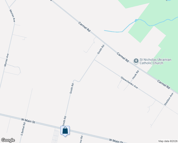 map of restaurants, bars, coffee shops, grocery stores, and more near 325 Smith Road in Millville